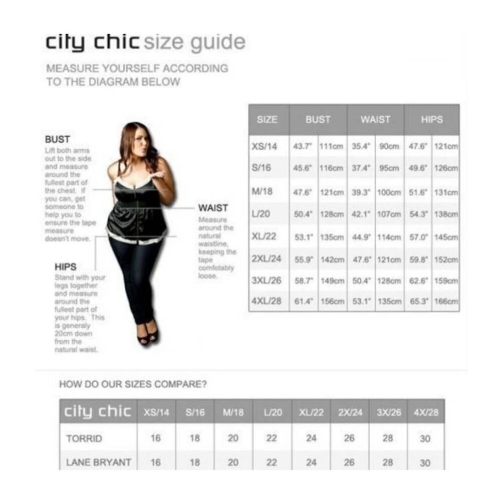 City Chic Tank Sundress Crisscross Belted Pink Patchwork Pattern Lined Plus 0XL - Picture 15 of 15